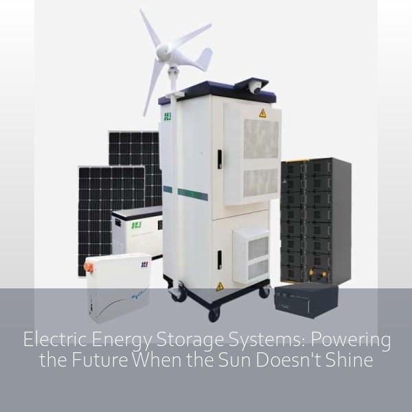 Electric Energy Storage Systems: Powering the Future When the Sun Doesn't Shine